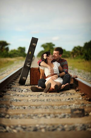 Doug_Abby_Railroad_Engagement_Session_by_Kalia_Lily_Photography.15 Railroad Engagement Session in West Palm Beach FL