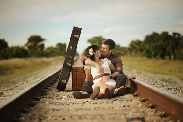 Doug_Abby_Railroad_Engagement_Session_by_Kalia_Lily_Photography.16 Railroad Engagement Session in West Palm Beach FL