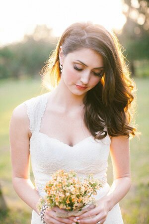 Romantic_Mossy_Day_After_Session_by_Raquel_Sergio_Photography.02 Bridal Portrait Yellow Bouquet