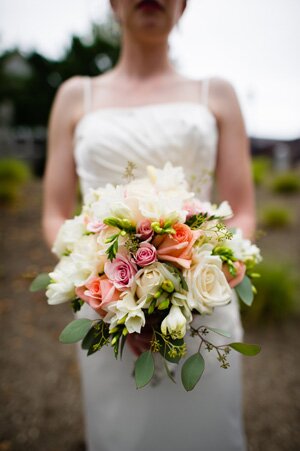 Blush_Pink_Pennsylvania_Wedding_by_New_Chapters_Photography.02 Romantic Lush Bridal Bouquet