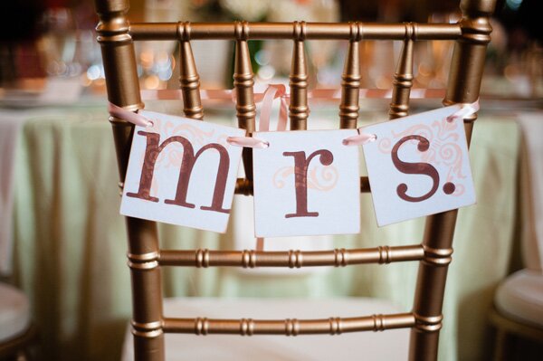Blush_Pink_Pennsylvania_Wedding_by_New_Chapters_Photography.15 Mrs Wedding Sign