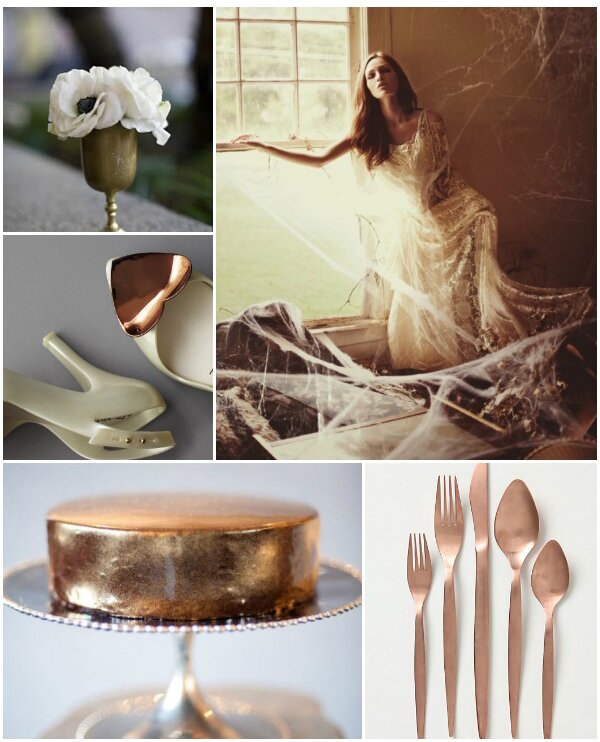 Copper+Cobwebs copper cobweb inspiration